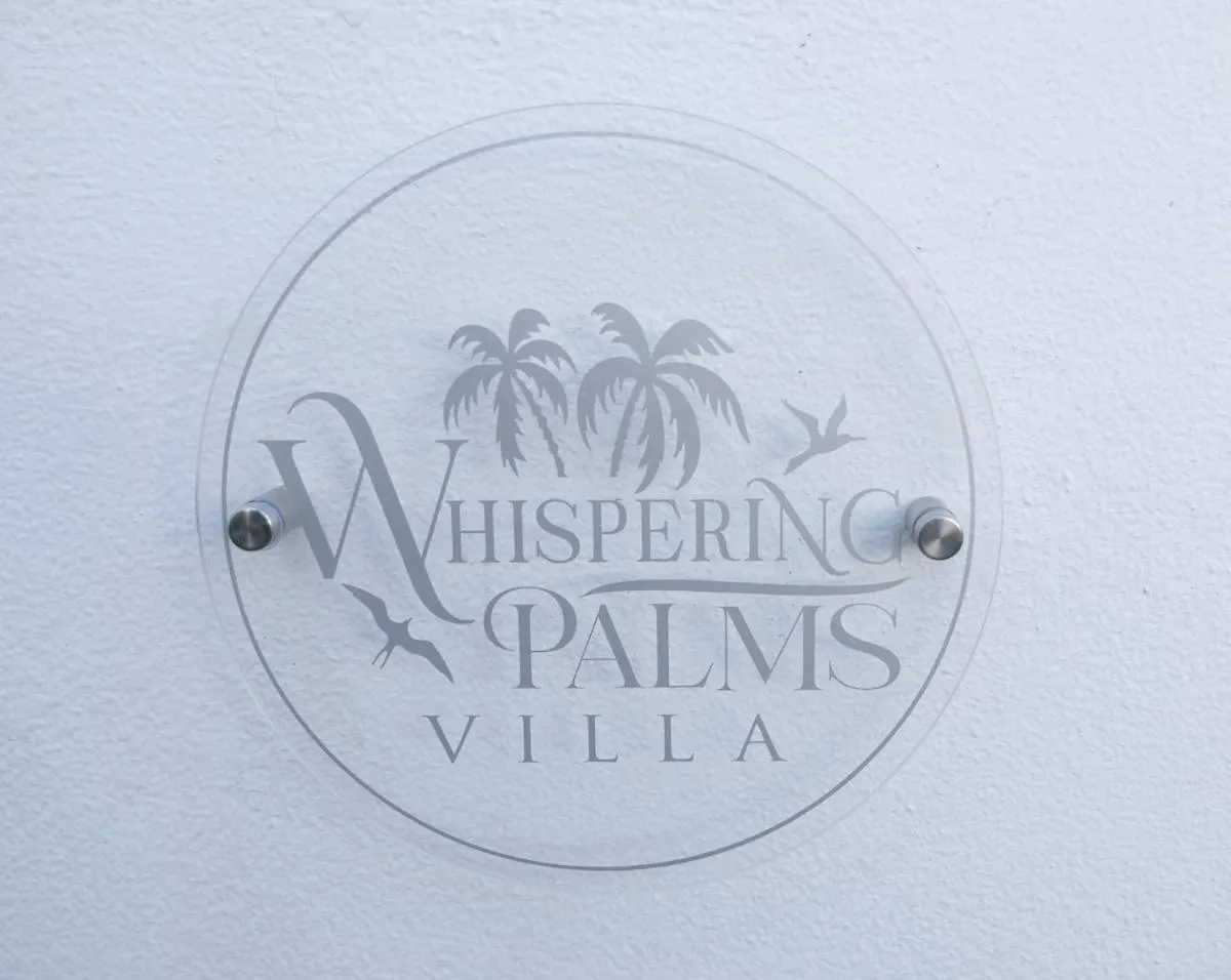 Whispering Palms Villa In Jolly Harbour